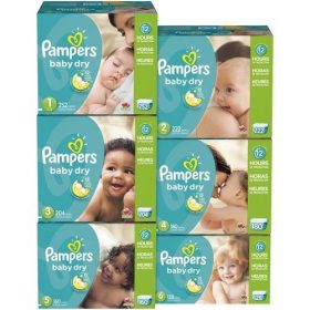 Pampers 10 x Nappies Size 6
